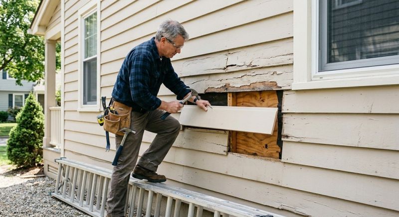 Wood Siding Repair Service