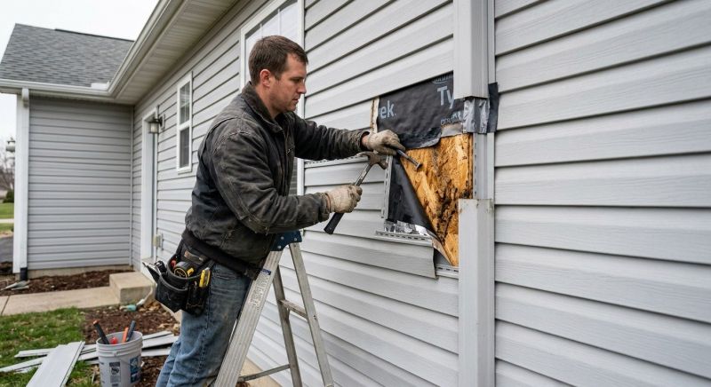 Wood Siding Repair